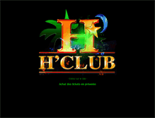 Tablet Screenshot of hclub.fr